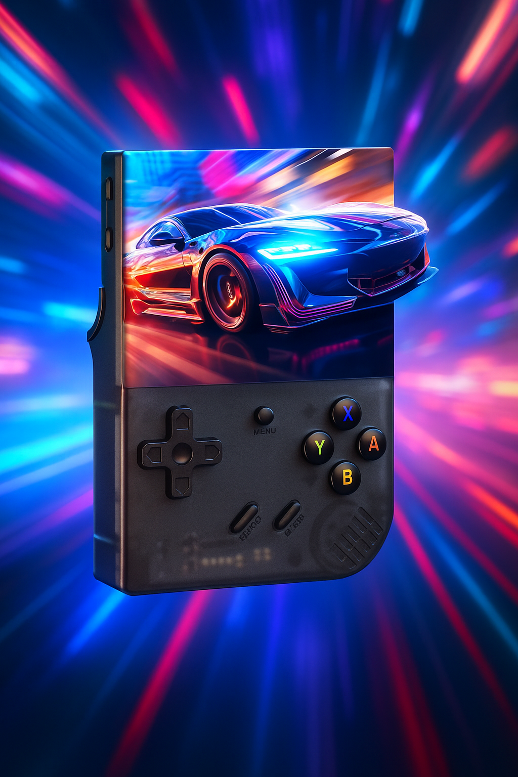 Woman using back stretcher, relaxing on yoga mat, proof of concept AI generated image